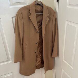 Ralph Lauren Classic Brown Wool Coat